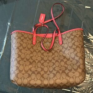 Coach reversible bag